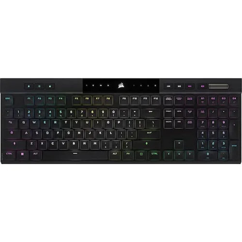 Corsair K100 Air Ασύρματο Gaming Μηχανικό Πληκτρολόγιο με Cherry MX Ultra Low Profile διακόπτες και RGB φωτισμό (Αγγλικό US)