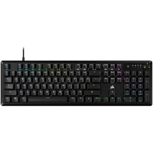 Corsair K70 Core RGB Gaming Μηχανικό Πληκτρολόγιο με Corsair MLX Red διακόπτες και RGB φωτισμό (Αγγλικό US)