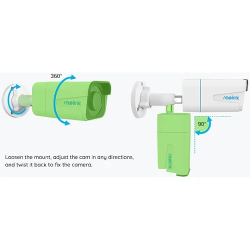 Reolink P330 IP Κάμερα Παρακολούθησης 4K Αδιάβροχη με Αμφίδρομη Επικοινωνία και Φακό 2.8mm