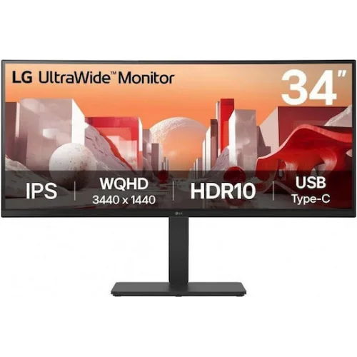 LG 34BA85QE Ultrawide IPS HDR Curved Monitor 34" 3440x1400