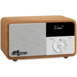 Sangean DDR-7X Επιτραπέζιο Ραδιόφωνο Επαναφορτιζόμενο DAB+ με Bluetooth Light Wood