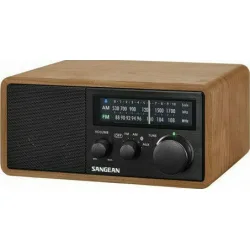 Sangean WR-11 BTplus Επιτραπέζιο Ραδιόφωνο με Bluetooth Καφέ