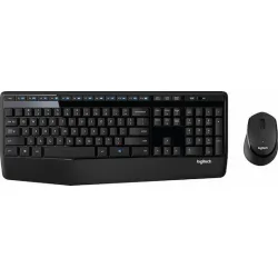 Logitech Combo MK345 Ασύρματο Σετ Πληκτρολόγιο & Ποντίκι Αγγλικό US