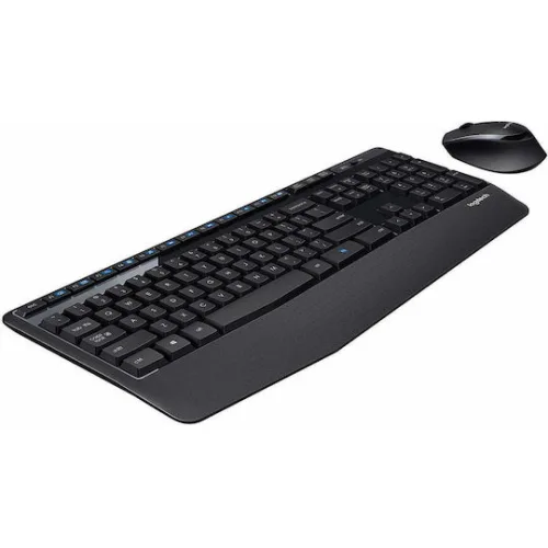 Logitech Combo MK345 Ασύρματο Σετ Πληκτρολόγιο & Ποντίκι Αγγλικό US