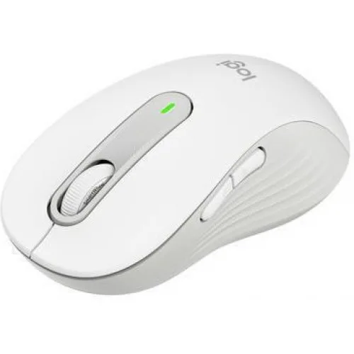 Logitech Signature M650 L For Business Ασύρματο Bluetooth Ποντίκι Off-white Large