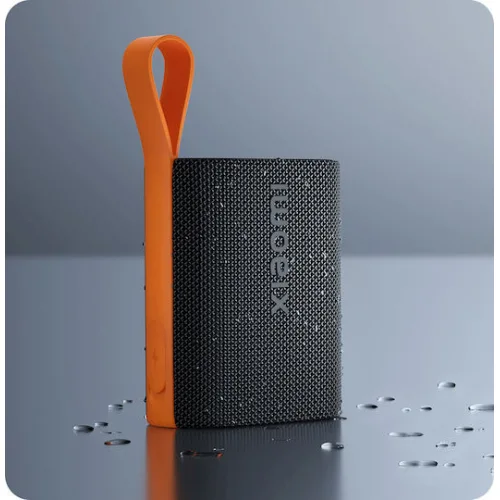 Xiaomi Pocket Αδιάβροχο Ηχείο Bluetooth 5W με Διάρκεια Μπαταρίας έως 10 ώρες Μαύρο