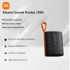Xiaomi Pocket Αδιάβροχο Ηχείο Bluetooth 5W με Διάρκεια Μπαταρίας έως 10 ώρες Μαύρο
