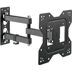 Powertech PT-1129 Βάση Τηλεόρασης Τοίχου με Βραχίονα έως 43" και 30kg Μαύρο