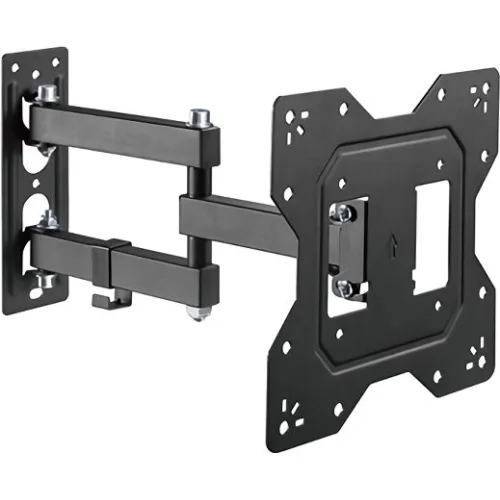 Powertech PT-1129 Βάση Τηλεόρασης Τοίχου με Βραχίονα έως 43" και 30kg Μαύρο