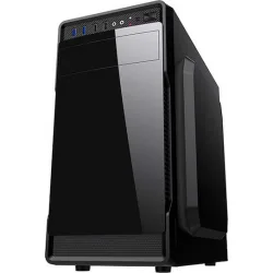 Supercase Vogue VG25M Midi Tower Κουτί Υπολογιστή Μαύρο