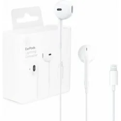 Apple EarPods (2024) Earbuds Handsfree Ακουστικά με Βύσμα Lightning Λευκό