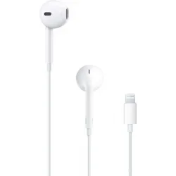 Apple EarPods (2024) Earbuds Handsfree Ακουστικά με Βύσμα Lightning Λευκό