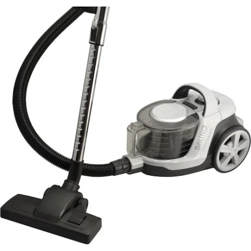 BRUNO ηλεκτρική σκούπα BRN-0137, 800W, 3lt, κυκλωνική, λευκή