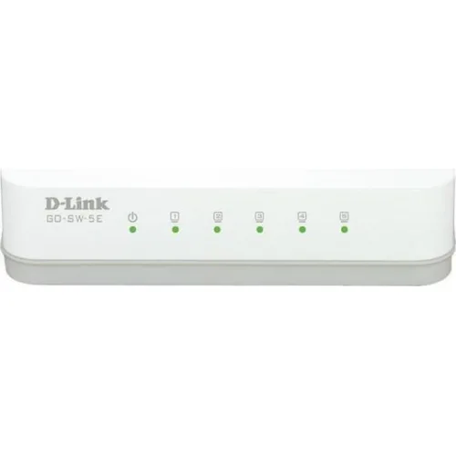 D-Link GO-SW-5E Unmanaged L2 Switch με 5 Θύρες Ethernet