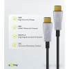 GOOBAY καλώδιο HDMI 2.1 65560 με Ethernet, AOC, 8K/60Hz, 48 Gbps, 30m, μαύρο