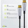 GOOBAY καλώδιο HDMI 2.1 65560 με Ethernet, AOC, 8K/60Hz, 48 Gbps, 30m, μαύρο