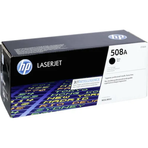 HP 508A Γνήσιο Toner Laser Εκτυπωτή Μαύρο 6000 Σελίδων (CF360A)