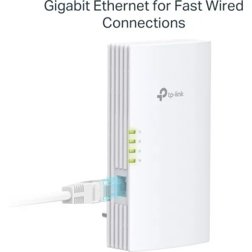 TP-LINK TL-WPA7817 KIT v1 Powerline Διπλό για Ασύρματη Σύνδεση Wi‑Fi 6 και 2 Θύρες Gigabit Ethernet