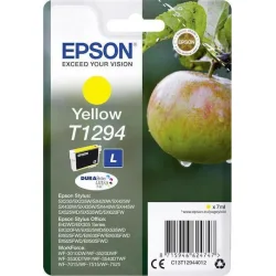 Epson T1294L Γνήσιο Μελάνι Εκτυπωτή InkJet Κίτρινο (C13T12944010 C13T12944011 C13T12944012)