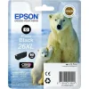 Epson 26XL Γνήσιο Μελάνι Εκτυπωτή InkJet Photo Μαύρο (C13T26314010 C13T26314012)