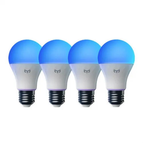 Yeelight Smart Λάμπες Bulb W4 Color LED 9W για Ντουί GU10 RGB 806lm 4τμχ