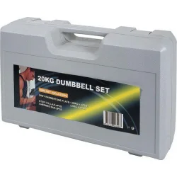 AMILA Αλτήρες Σετ 2x 10kg σε Βαλιτσάκι