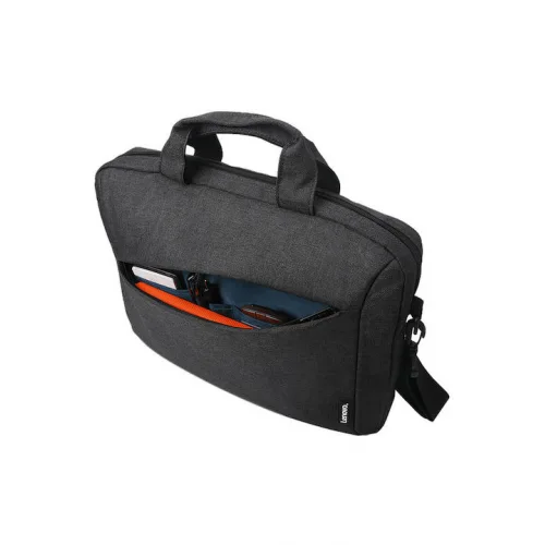 Lenovo Casual Toploader T210 Αδιάβροχη Τσάντα Ώμου / Χειρός για Laptop 15.6" σε Μαύρο χρώμα