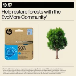 HP 937e EvoMore Γνήσιο Μελάνι Εκτυπωτή InkJet Κυανό (4S6W6NE)