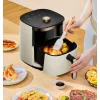 Deerma Air Fryer με Wi-Fi 3lt Μπεζ DEM-KZ30W