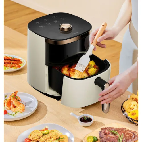 Deerma Air Fryer με Wi-Fi 3lt Μπεζ DEM-KZ30W