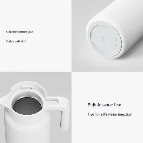 Xiaomi Μπουκάλι Θερμός Ανοξείδωτο 1.8lt Λευκό με Λαβή