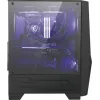 MSI PC CHASSIS MAG FORGE 100M BLACK, MIDI TOWER ATX, RGB LIGHTING, W/O PSU, Front: 2x 120mm RGB Fan, Rear: 1x 120mm Fan, 2YW