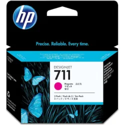 HP 711 Γνήσιο Μελάνι Εκτυπωτή InkJet Ματζέντα (CZ135A)
