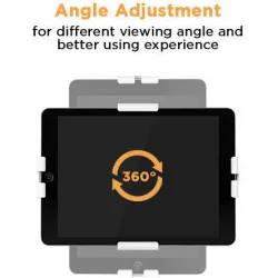 Brateck Βάση Tablet Γραφείου έως 11" σε Μαύρο χρώμα