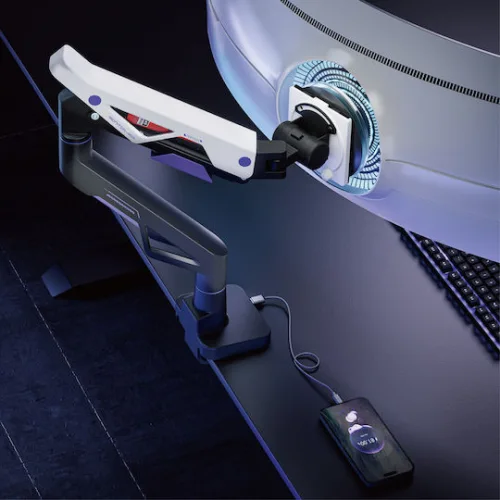 Brateck Βάση Γραφείου Οθόνης έως 57" με Βραχίονα (LDT95-C012UC)