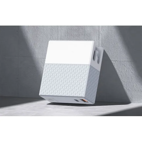 Ldnio Φορτιστής με Θύρα USB-A και Θύρα USB-C και Καλώδιο USB-C 65W Power Delivery / Quick Charge 3.0 Λευκός (A2620C)