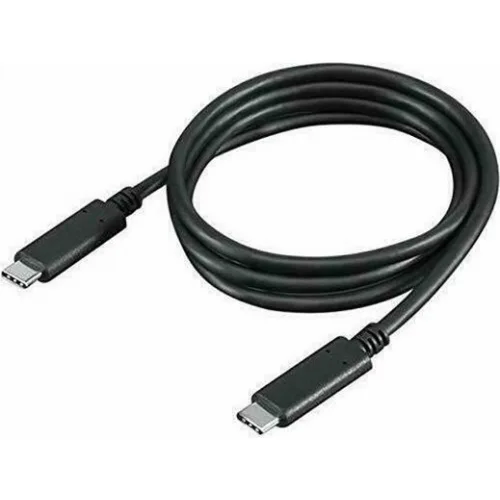 Lenovo USB 2.0 Cable USB-C male - USB-C 60W Μαύρο 1m (4X90U90619)