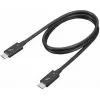 Lenovo USB 2.0 Cable USB-C male - USB-C 60W Μαύρο 1m (4X90U90619)