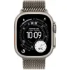 Apple Watch Ultra 3 Titanium 49mm Αδιάβροχο με eSIM και Παλμογράφο (Natural Titanium Case with Natural Titanium Milanese Loop - Medium)