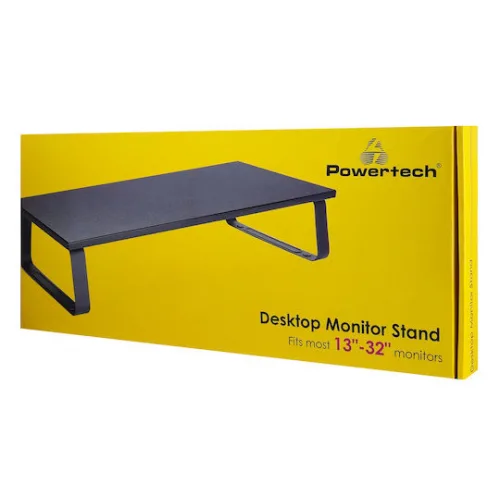 Powertech Επιτραπέζια Βάση Οθόνης έως 32" (PT-1444)