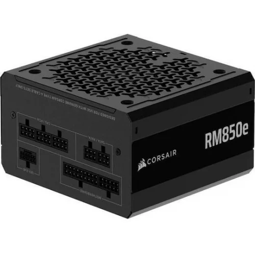 Corsair RM850e 850W Μαύρο Τροφοδοτικό Υπολογιστή Full Modular Cybenetics Gold