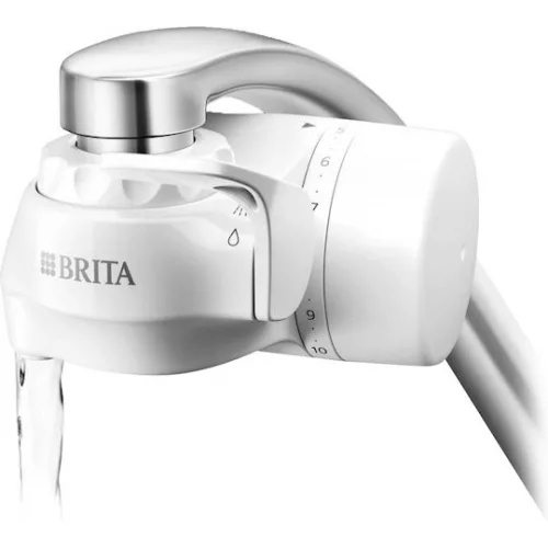 Brita On Tap V Φίλτρο Νερού Βρύσης Λευκό Ενεργός Άνθρακας / Μεμβράνες Κοίλων Ινών 1 μm