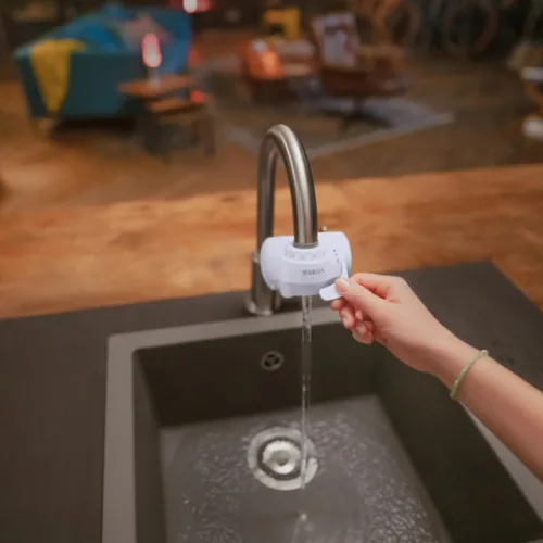 Brita On Tap V Φίλτρο Νερού Βρύσης Λευκό Ενεργός Άνθρακας / Μεμβράνες Κοίλων Ινών 1 μm