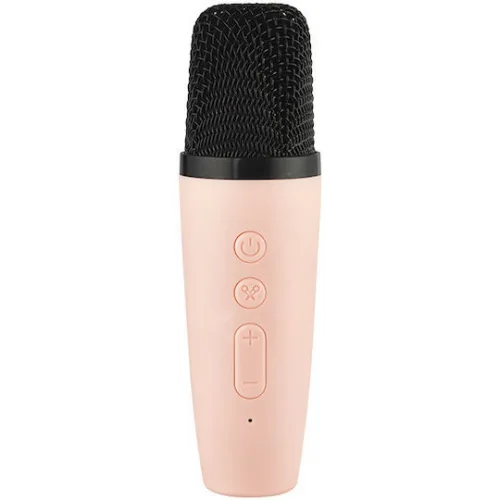 Kiddoboo Ηχείο Karaoke με Ασύρματο Μικρόφωνο και Εφέ Φωτισμού NikoletaTV σε Ροζ Χρώμα