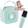 Kiddoboo Ηχείο Karaoke με Ασύρματο Μικρόφωνο και Εφέ Φωτισμού NikoletaTV σε Μπλε Χρώμα