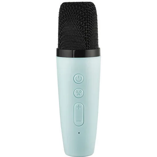 Kiddoboo Ηχείο Karaoke με Ασύρματο Μικρόφωνο και Εφέ Φωτισμού NikoletaTV σε Μπλε Χρώμα