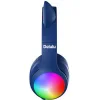Kiddoboo Delulu Ασύρματα Bluetooth Over Ear Ακουστικά με 8 ώρες Λειτουργίας Μπλε