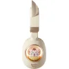 Kiddoboo Delulu Ασύρματα Bluetooth On Ear Ακουστικά με 6 ώρες Λειτουργίας Χρυσά