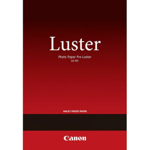 Canon LU-101 Φωτογραφικό Χαρτί Pro Luster A3 260gr/m² για Εκτυπωτές Inkjet 20 Φύλλα
