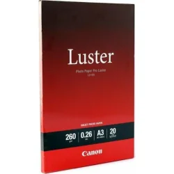 Canon LU-101 Φωτογραφικό Χαρτί Pro Luster A3 260gr/m² για Εκτυπωτές Inkjet 20 Φύλλα
